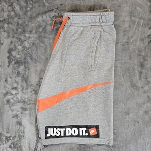 Nike Sportswear Club NSW JDI Just Do It French Terry Sweat Shorts Size Small